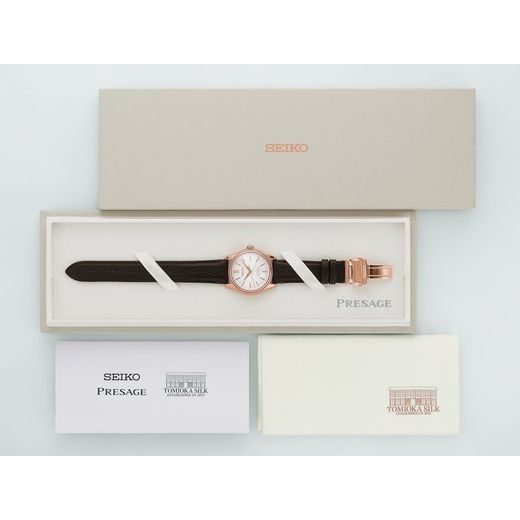 SEIKO PRESAGE CLASSIC SERIES HCC008J1 TOMIOKA SILK LIMITED EDITION - PRESAGE - ZNAČKY