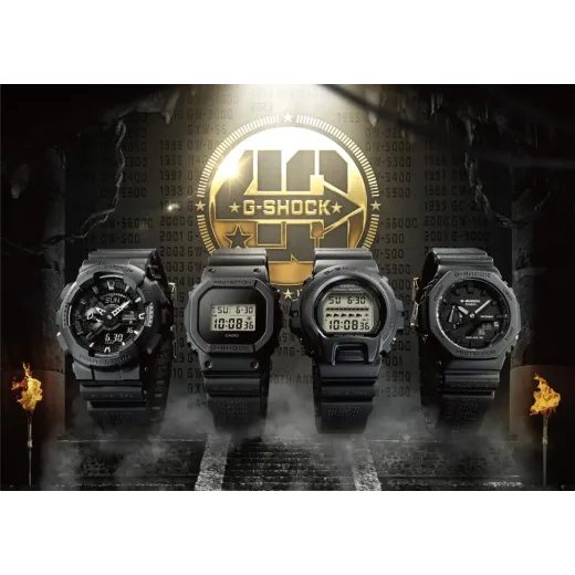 CASIO G-SHOCK GA-114RE-1AER 40TH ANNIVERSARY REMASTER BLACK - G-SHOCK - ZNAČKY