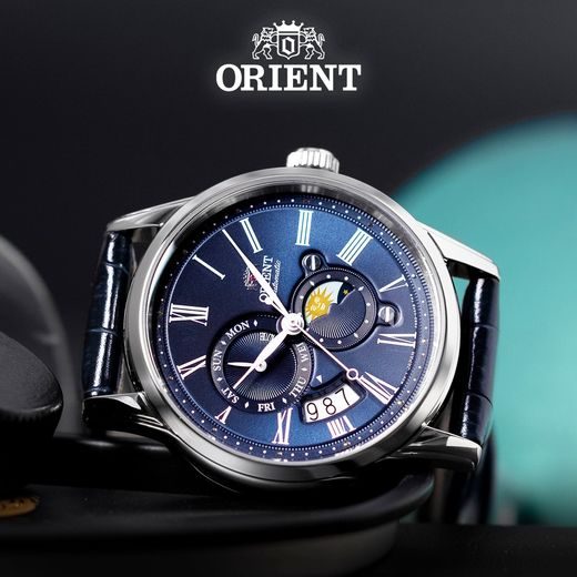 ORIENT AUTOMATIC SUN AND MOON VER. 3 RA-AK0011D - CLASSIC - BRANDS