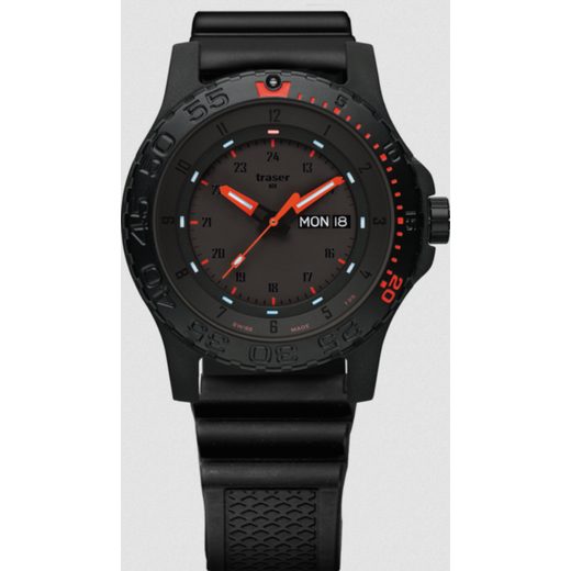 TRASER P6600 RED COMBAT PRYŽ - TACTICAL - ZNAČKY