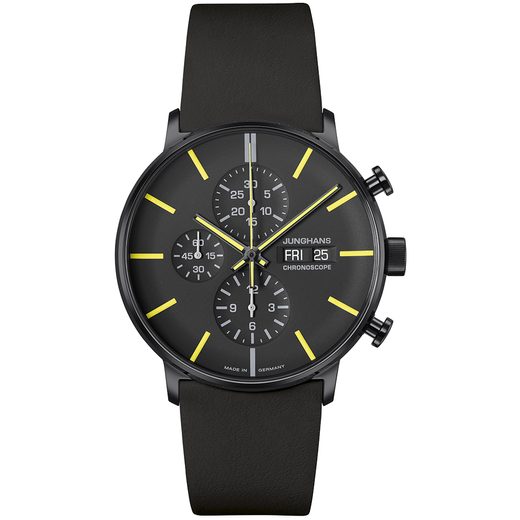 JUNGHANS FORM A CHRONOSCOPE EN 27/4473.03 - FORM A - ZNAČKY