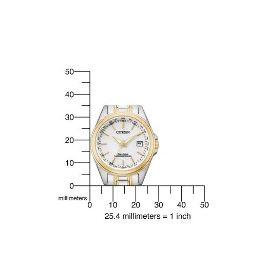 CITIZEN LADIES RADIO CONTROLLED EC1186-85A - ELEGANT - BRANDS