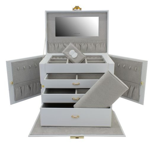 JEWELLERY BOX FRIEDRICH LEDERWAREN CAIMAN 20136-1 - JEWELLERY BOXES - ACCESSORIES