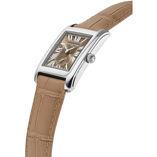 FREDERIQUE CONSTANT CLASSICS CARRÉE SMALL SECONDS QUARTZ FC-235BR2C6 - CLASSICS LADIES - MĂRCI