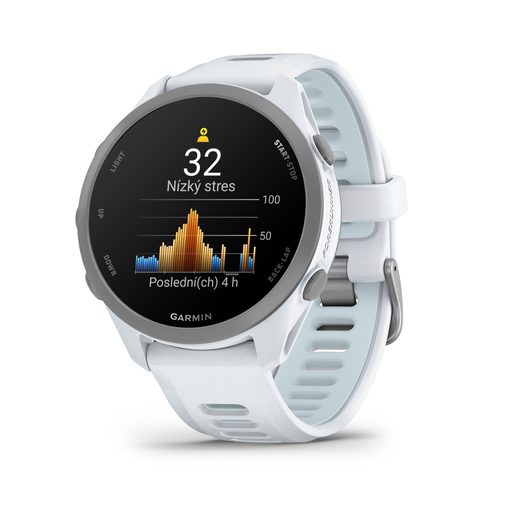 GARMIN FORERUNNER® 170 WHITESTONE S ŘEMÍNKEM WHITESTONE / CLOUD BLUE 010-03920-01 - FORERUNNER 170 - ZNAČKY