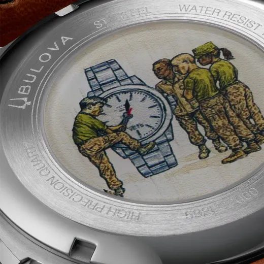 BULOVA MILITARY CHRONOGRAPH 96B482 VWI SPECIAL EDITION - PRECISIONIST - ZNAČKY