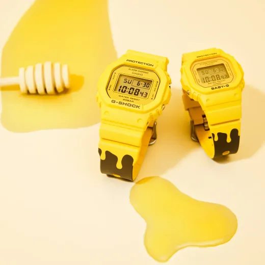 SET CASIO G-SHOCK SUMMER LOVER HONEY SERIES DW-5600SLC-9ER A BGD-565SLC-9ER - HODINKY PRO PÁRY - HODINKY