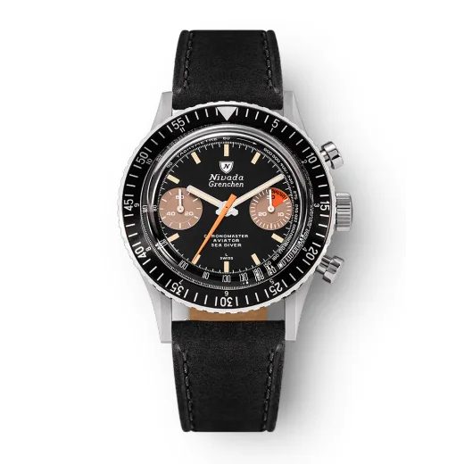 NIVADA GRENCHEN CHRONOMASTER ORANGE BOY INTER. BEZEL - MANUAL - CHRONOMASTER - ZNAČKY