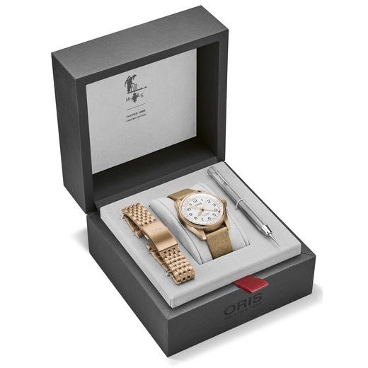 ORIS BIG CROWN POINTER DATE BRONZE FATHER TIME LIMITED EDITION 01 754 7741 3161-SET - BIG CROWN - BRANDS