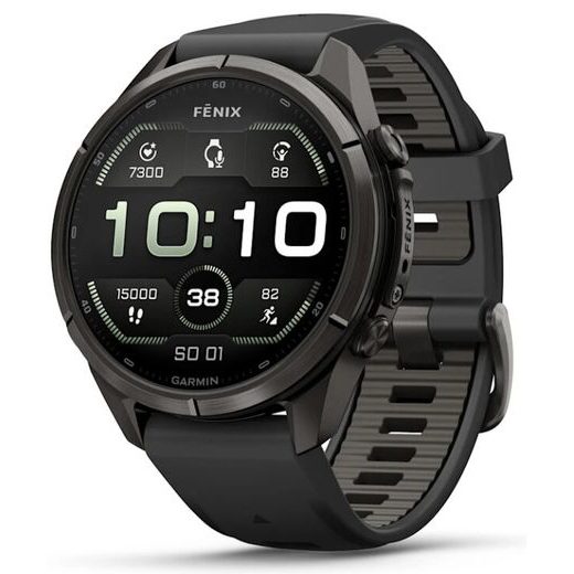 GARMIN FENIX® 9 PRO INREACH - 43 MM, CARBON GRAY DLC BLACK/PEBBLE 010-04335-11 - FENIX 9 PRO INREACH - ROBNE MARKE