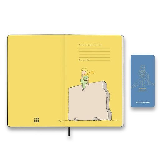 SADA ZÁPISNÍK A SEŠIT MOLESKINE LE PETIT PRINCE ELEPHANT - LINKOVANÝ - L, ČISTÝ - XL 1331/1717249 - DIARIES AND NOTEBOOKS - ACCESSORIES