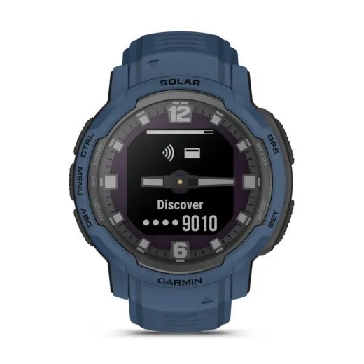 GARMIN INSTINCT® CROSSOVER SOLAR TIDAL BLUE - 010-02730-02 - INSTINCT CROSSOVER - ZNAČKY