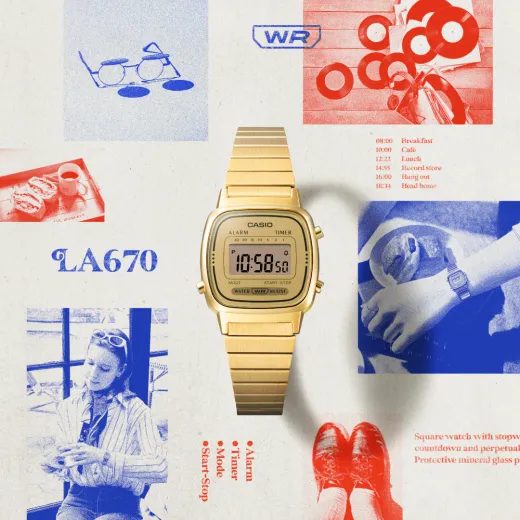 CASIO COLLECTION VINTAGE LA670WEGA-9EF - CLASSIC COLLECTION - ZNAČKY