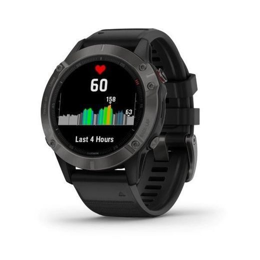 GARMIN FENIX6 PRO SAPPHIRE, GRAY/BLACK BAND (MAP/MUSIC) 010-02158-11 - GARMIN - ZNAČKY