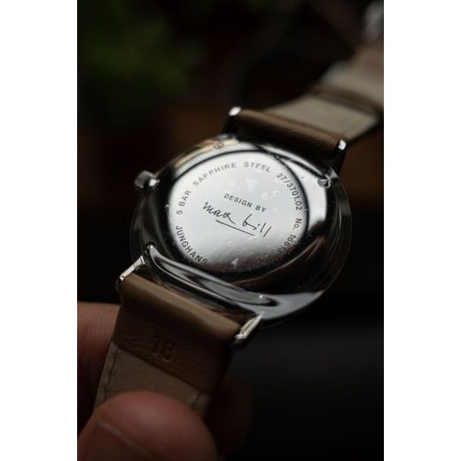 JUNGHANS MAX BILL HANDAUFZUG 27/3701.02 - MAX BILL HAND-WINDING - MĂRCI