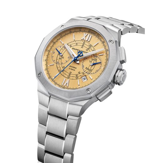 BAUME & MERCIER RIVIERA FLYBACK CHRONOGRAPH 10828 - RIVIERA - BRANDS