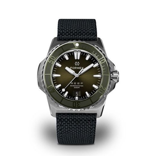 FORMEX REEF 39,5 AUTOMATIC CHRONOMETER GREEN DIAL - REEF - BRANDS