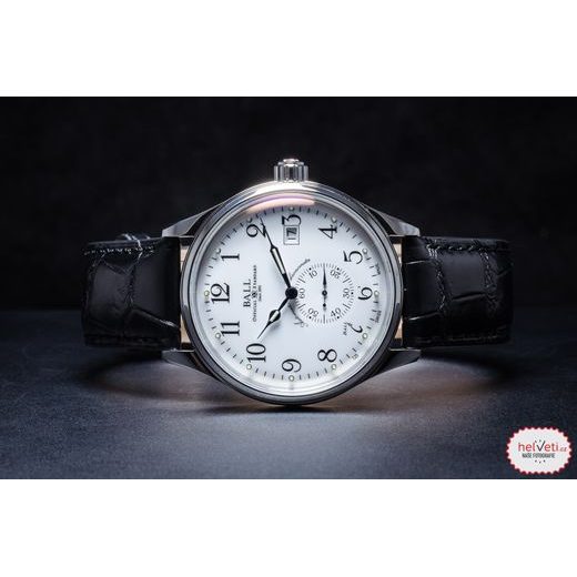 BALL TRAINMASTER STANDARD TIME COSC NM3888D-LL1CJ-WH - TRAINMASTER - BRANDS