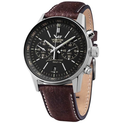 VOSTOK EUROPE GAZ-14 LIMOUSINE CHRONO TRITIUM 6S21/565A599 - GAZ-14 LIMOUSINE - BRANDS