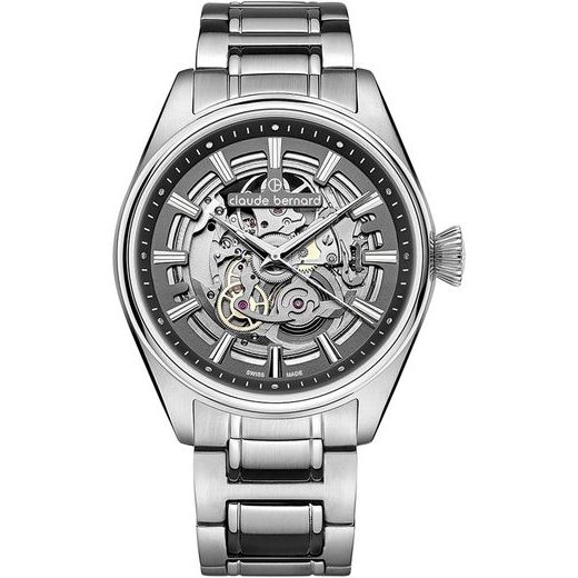 CLAUDE BERNARD PROUD HERITAGE AUTOMATIC SKELETON 85307-3M-GIN - PROUD HERITAGE - ZNAČKY