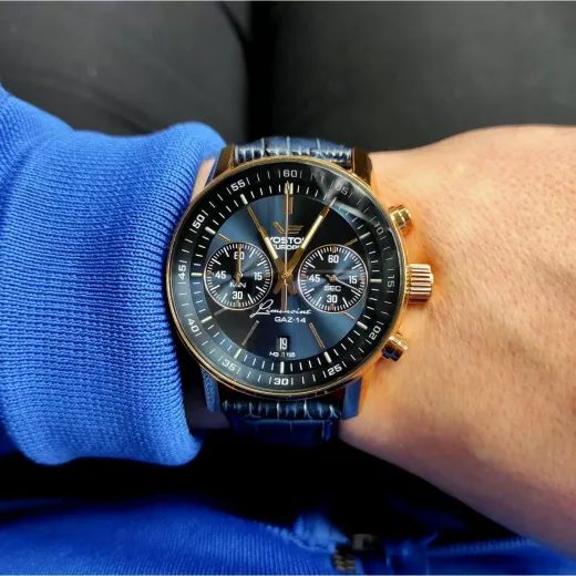 VOSTOK EUROPE GAZ-14 LIMOUZINE CHRONO TRITIUM 6S21/565B596 - GAZ-14 LIMOUSINE - ZNAČKY