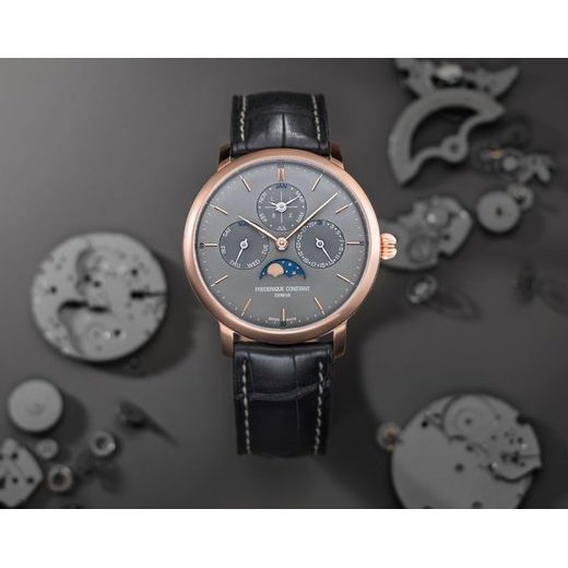 FREDERIQUE CONSTANT MANUFACTURE SLIMLINE PERPETUAL CALENDAR AUTOMATIC FC-775G4S4 - MANUFACTURE - BRANDS