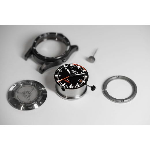 FORTIS FLIEGER F-39 WERK 7 MISSION BLACK LIMITED EDITION F4220028 - FLIEGER - BRANDS