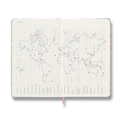 DIÁŘ MOLESKINE 2022-23 SAKURA JOGGING 18MĚSÍČNÍ - TÝDENNÍ - TVRDÉ DESKY - L 1206/5709016 - DIÁŘE A ZÁPISNÍKY - OSTATNÍ