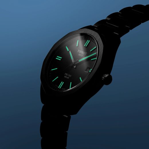 TISSOT PRC 100 SOLAR QUARTZ 39MM T151.422.11.031.00 - PRC 100 - BRANDS