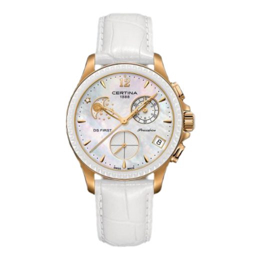 CERTINA DS FIRST LADY CHRONOGRAPH MOON PHASE C030.250.36.106.00 - CERTINA - ZNAČKY