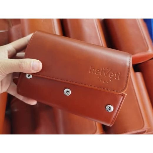KOŽENÉ CESTOVNÍ POUZDRO HELVETI (PRO 2 HODINKY) - BOXY NA HODINKY - OSTATNÍ