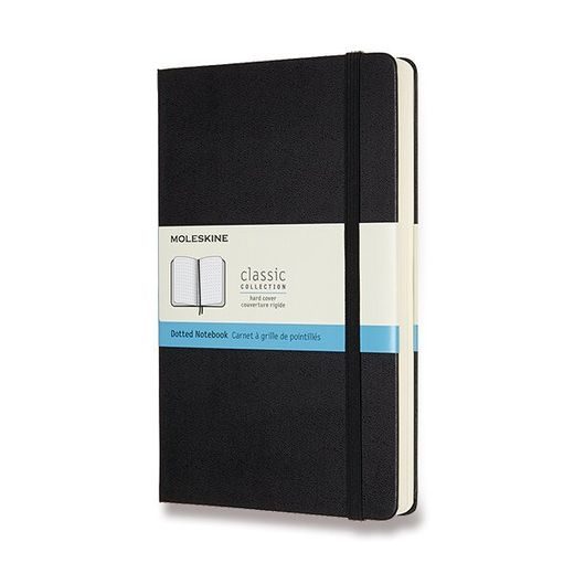 ZÁPISNÍK MOLESKINE EXPANDED - TVRDÉ DESKY - L, TEČKOVANÝ 1331/1117471 - DIÁŘE A ZÁPISNÍKY - OSTATNÍ