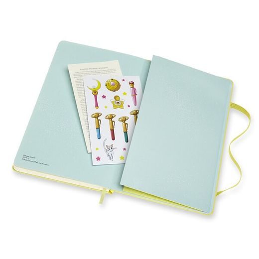 ZÁPISNÍK MOLESKINE SAILOR MOON - TVRDÉ DESKY - L, ČISTÝ 1331/1917107 - DIARIES AND NOTEBOOKS - ACCESSORIES