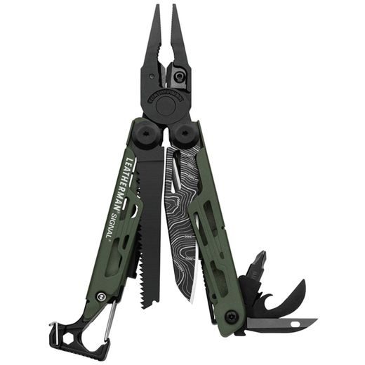 MULTITOOL LEATHERMAN SIGNAL GREEN TOPO 832692 - PLIERS AND MULTITOOLS - ACCESSORIES