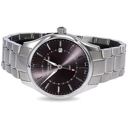 FREDERIQUE CONSTANT CLASSICS QUARTZ GMT FC-252DGS5B6B - CLASSICS GENTS - BRANDS