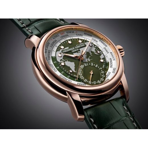 FREDERIQUE CONSTANT MANUFACTURE CLASSIC WORLDTIMER AUTOMATIC LIMITED EDITION FC-718KWWM4H9 - MANUFACTURE - ZNAČKY