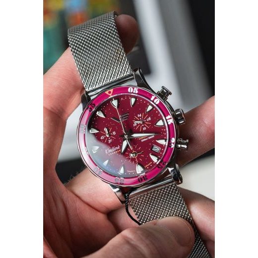 VOSTOK EUROPE UNDINE CRANBERRY VK68-515A774B - UNDINÉ - BRANDS