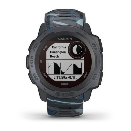 GARMIN INSTINCT SOLAR SURF GRAY OPTIC 010-02293-07 - GARMIN - ZNAČKY