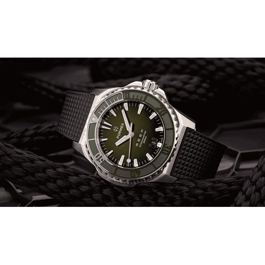 FORMEX REEF 39,5 AUTOMATIC CHRONOMETER GREEN DIAL - REEF - BRANDS