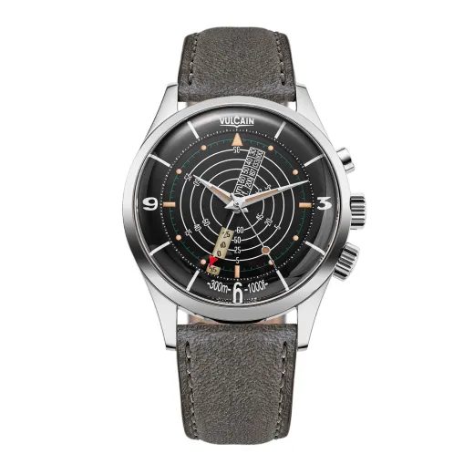 VULCAIN NAUTICAL HERITAGE - BLACK BEIGE PATINA - NAUTICAL HERITAGE - ZNAČKY