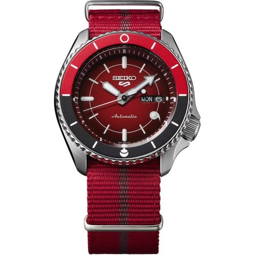 SEIKO 5 SPORTS SARADA UCHIHA LIMITED EDITION SRPF67K1 - NARUTO & BORUTO - ZNAČKY