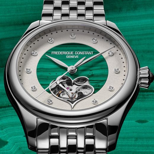 FREDERIQUE CONSTANT CLASSICS LADIES AUTOMATIC DOUBLE HEART BEAT FC-313MAD3B6B - CLASSICS LADIES - BRANDS