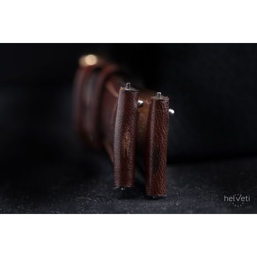 ŘEMÍNEK HIRSCH SIENA - HNĚDÝ - BAZAR - ŘEMÍNKY - OSTATNÍ