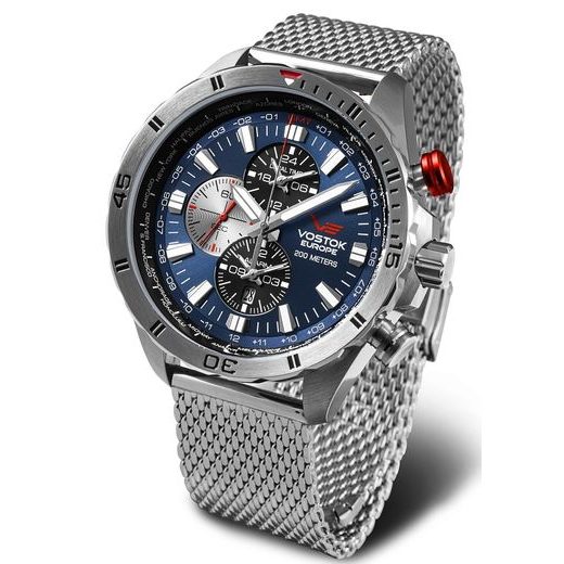 VOSTOK EUROPE ALMAZ MULTIFUNCIONAL LINE YM26-320A652B - ALMAZ SPACE STATION - BRANDS