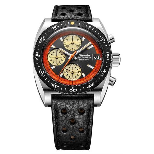NIVADA GRENCHEN AUTOCHRON ORANGE MECAQUARTZ - AUTOCHRON - ZNAČKY