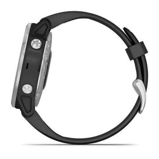 GARMIN FENIX6S GLASS SILVER/BLACK BAND 010-02159-01 - GARMIN - ZNAČKY