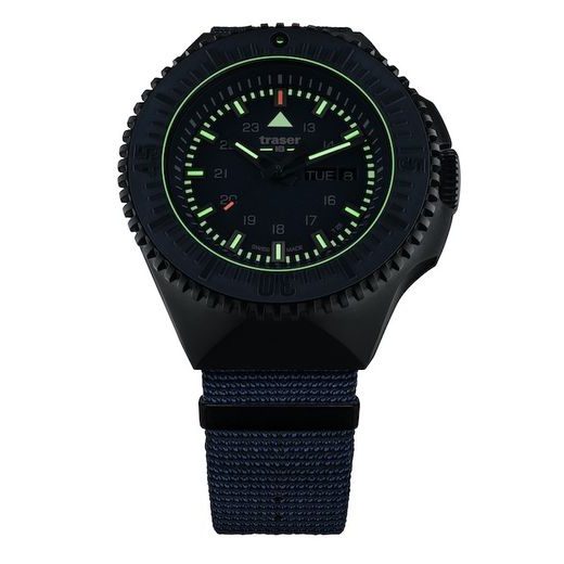 TRASER P69 BLACK STEALTH BLUE NATO - TACTICAL - ZNAČKY