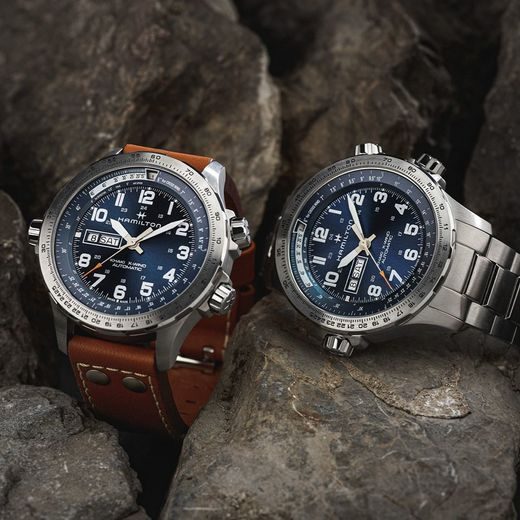 HAMILTON KHAKI AVIATION KHAKI X-WIND DAY DATE AUTO H77765141 - KHAKI AVIATION - ZNAČKY