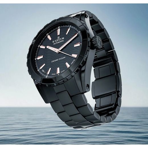EDOX GRAND OCEAN AUTOMATIC 80140-37NM-NIR - GRAND OCEAN - ZNAČKY