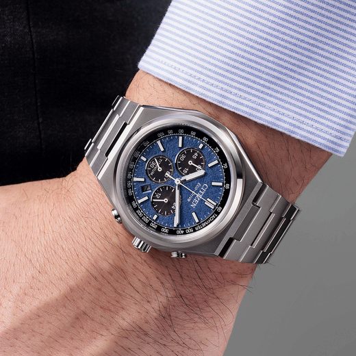 CITIZEN ECO-DRIVE SUPER TITANIUM CHRONO CA4610-85L - SUPER TITANIUM - BRANDS